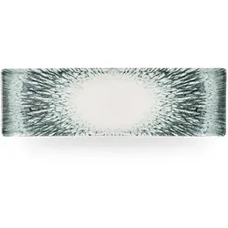 Churchill Lume Black Platte Rechteckig 30x9cm