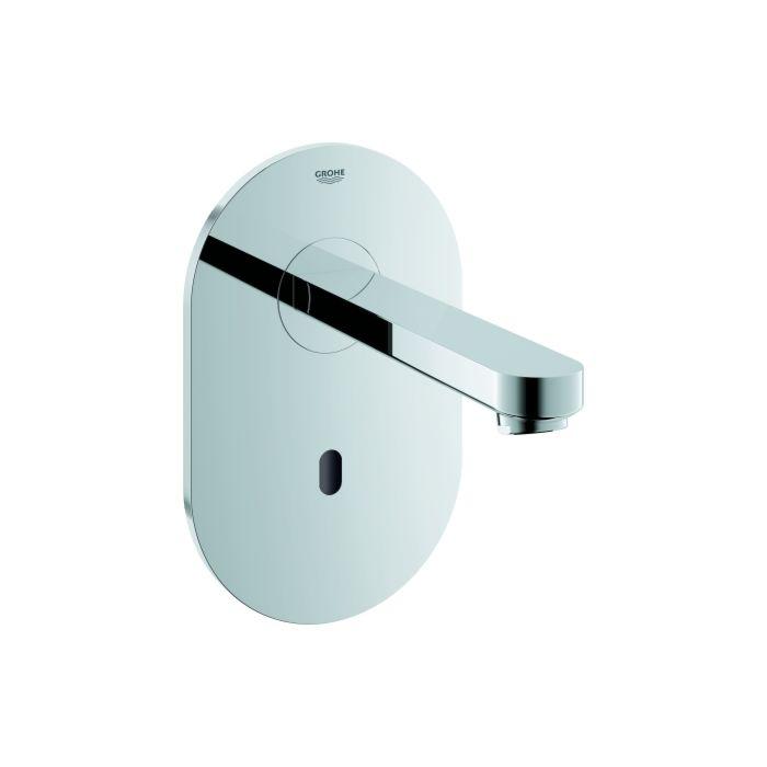 Grohe Fertigmontageset Euroeco CE 36273000 Infrarot-Waschtisch-Wand-Armatur, 230V, chrom