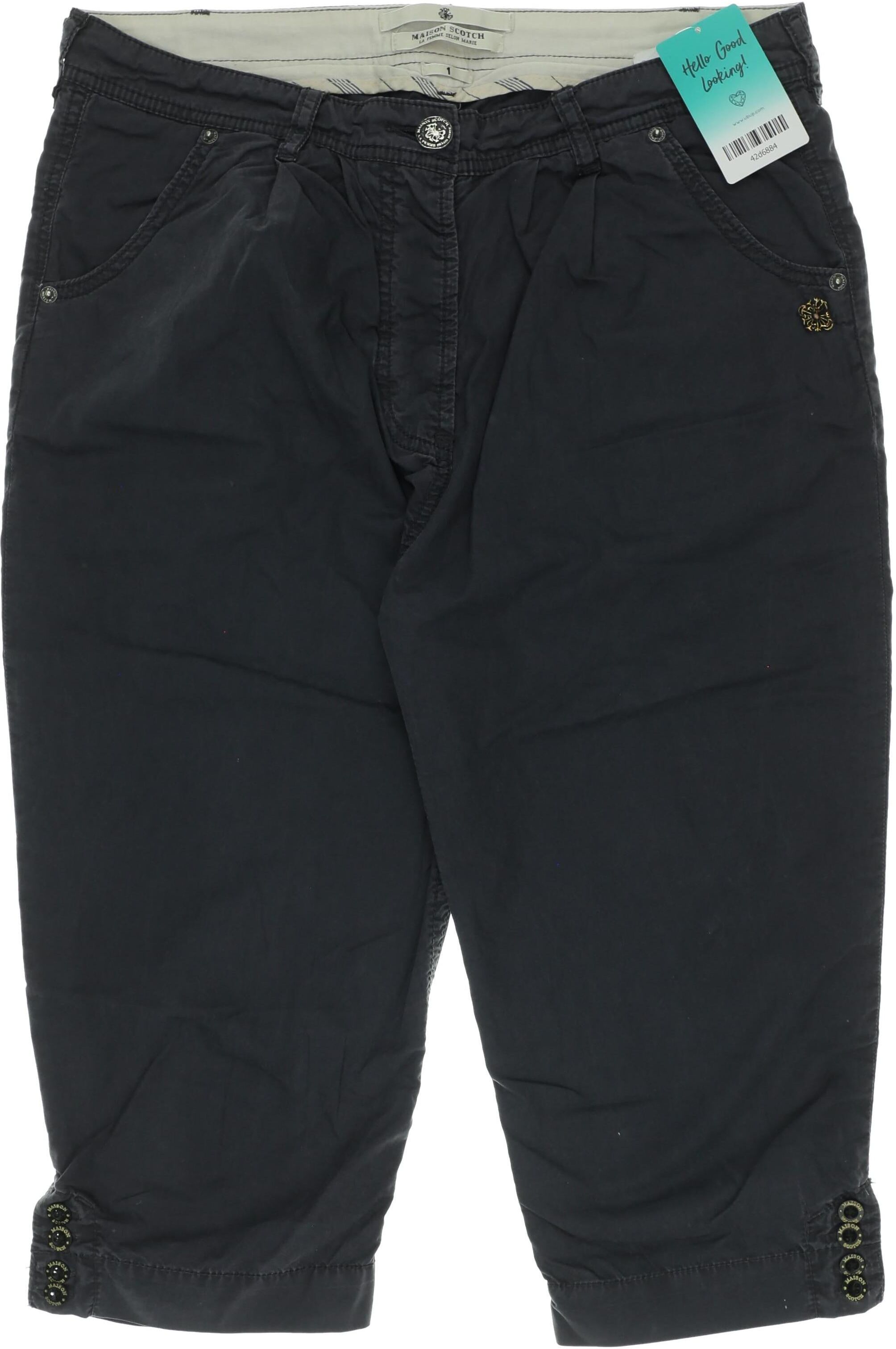 Maison Scotch Damen Shorts, Grau, Gr. EU 36 (Maison Scotch 1), Baumwolle - Second Hand