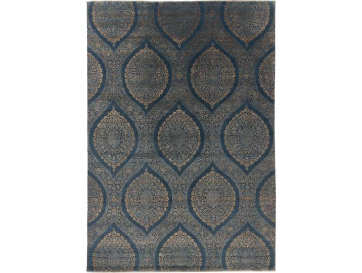 Sindhi Teppich 292x408 Handgeknüpft Modern Orientteppich Designteppich