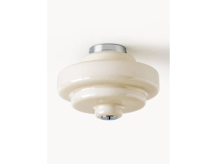 Plafonnier en verre Millie