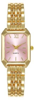Fusion Finds Elegant Gold Women's Watch Minimalist Quartz Ladies Wristwatch For Everyday Style c