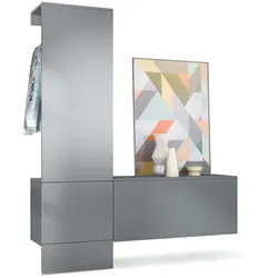 GARDEROBE Carlton Paneel in Graphit Seidenmatt