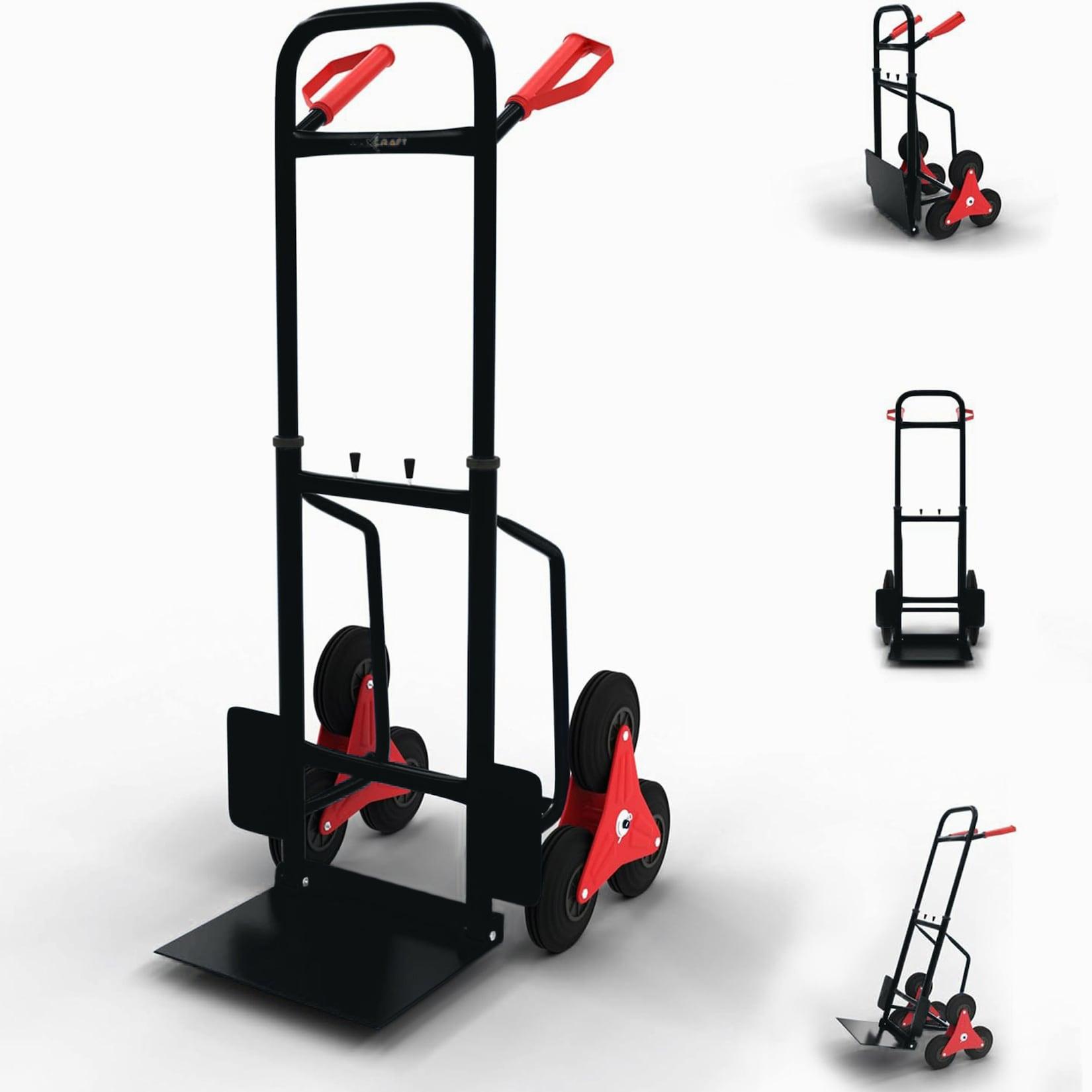 MAXCRAFT Treppenkarre bis 150 kg in Schwarz
