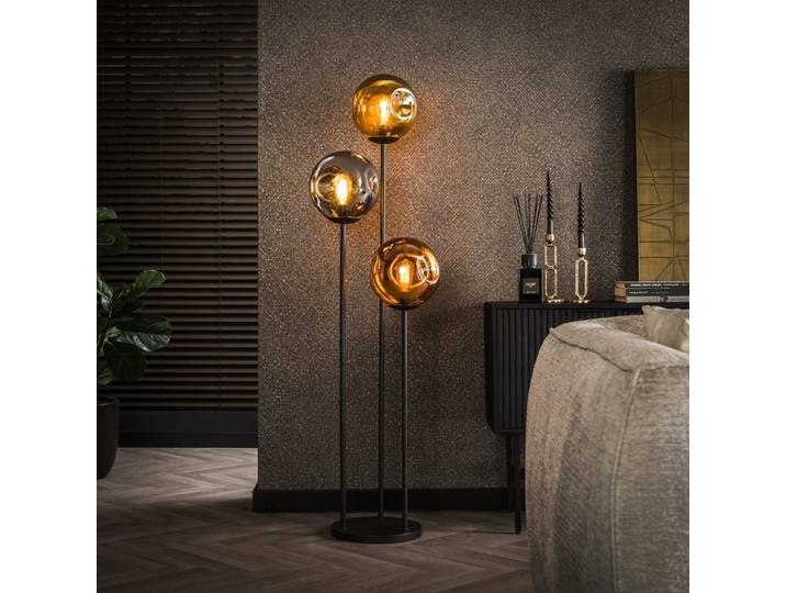 Glazen vloerlamp Stellar 3-lichts Lyora - 7450/77