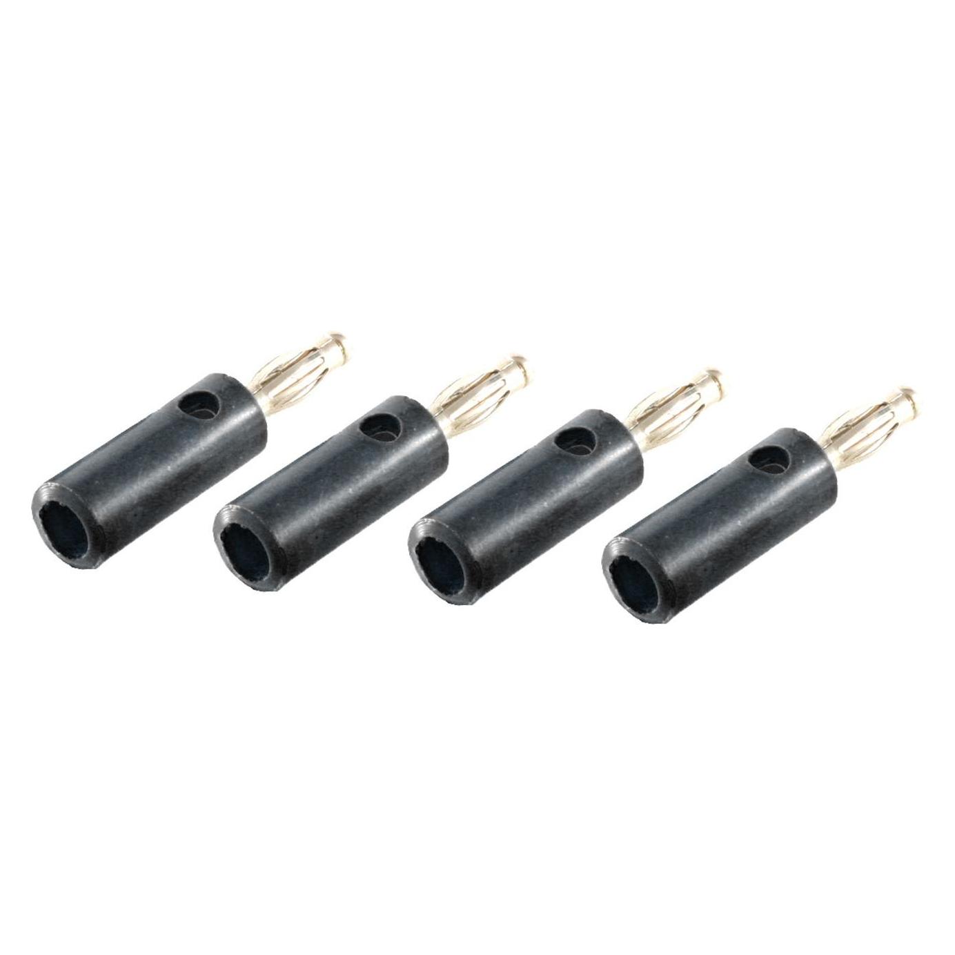 Shiverpeaks BS56200-4S Drahtverbinder Banana Schwarz (BS56200-4S)