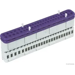 HERTH&BUSS Kontaktträger, 48-polig, Code B grau - 50390085 - grau