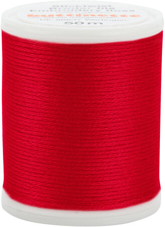 Original buttinette Sticktwist, rot, 50 m