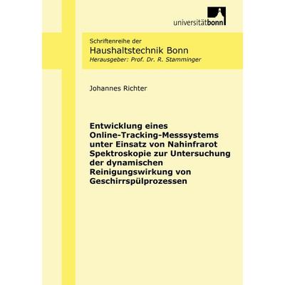 Entwicklung eines Online-Tracking-Messsystems unter Einsatz von Nahinfrarot Spek, Taschenbuch von Johannes Richter, Shaker Media, 978-3-8440-8251-7