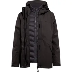 8848 Outdoor Doppeljacke Damen | Gr. M | schwarz - schwarz