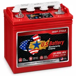 U.S. Battery US 8VGC XC3 Deep Cycle Batterie 8V 170Ah – UTL 5/16 Zoll