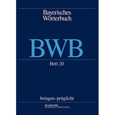 bringen – prüglicht, Taschenbuch von , De Gruyter Akademie, 978-3-11-039979-0