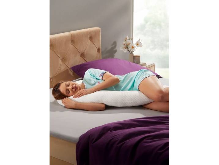 Dreamolino Swan Pillow Ganzkörperkissen, Weiss