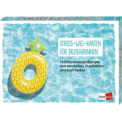 Stress-weg-Karten für ErzieherInnen, Gebundene Ausgabe von , Klett Kita GmbH, 978-3-96046-165-4