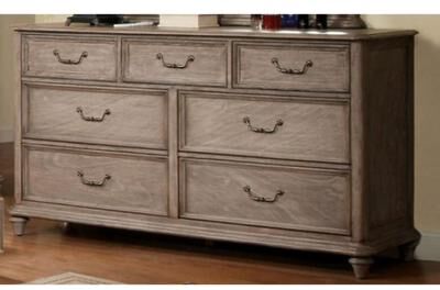Benzara Effortlessly Stylish Transitional Style Dresser, Rustic Natural Brown