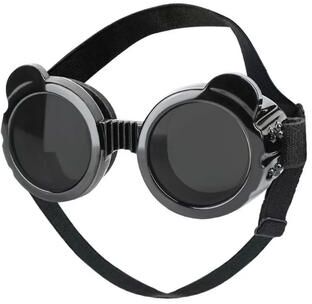 Inspire Essentials Waterproof Dog Goggles Sunglasses For Outdoor Travel And Riding black
