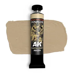 AK Gouache Earth (Dry) 20 ml