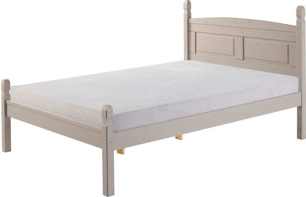 Brambly Cottage Corona Low Foot End Bed Frame Grey Double (4'6)