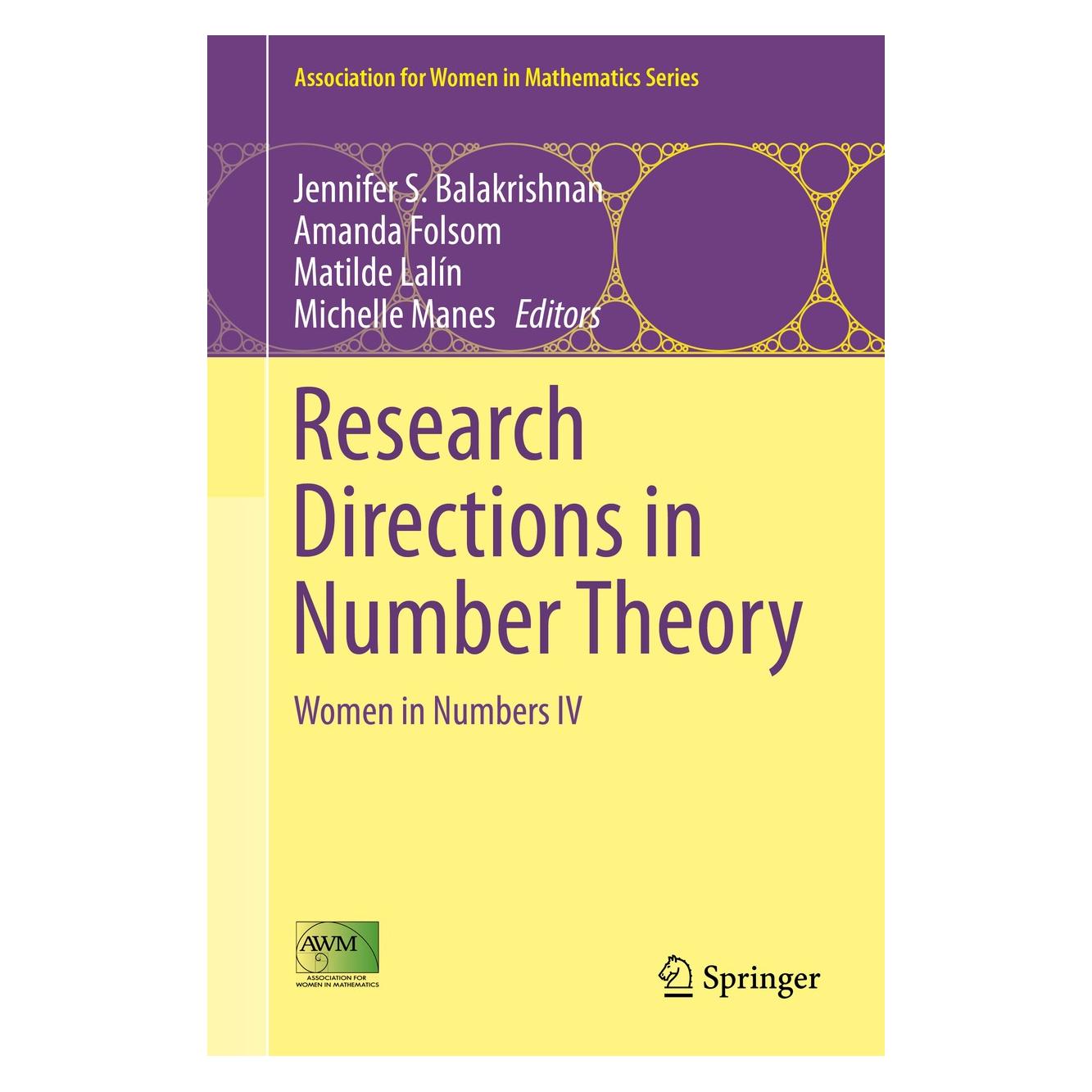 Springer Research Directions in Number Theory (Englisch, Hardcover, Amanda Folsom, Jennifer S. Balakrishnan, Matilde Lalín, Michelle Manes) (9783030194772)