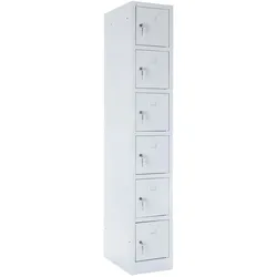 BRB 74323 Fächerschrank 180 x 50 x 30 cm - 6 Fächer