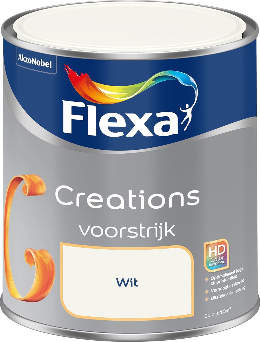 Flexa Creations Voorstrijk - Wit - 1 l