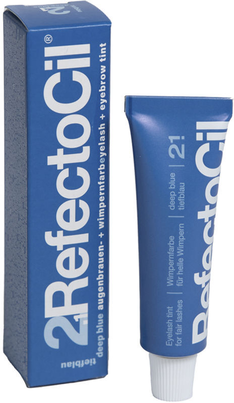 Refectocil Eyelash Tint pour cils clairs #2.1 bleu profond