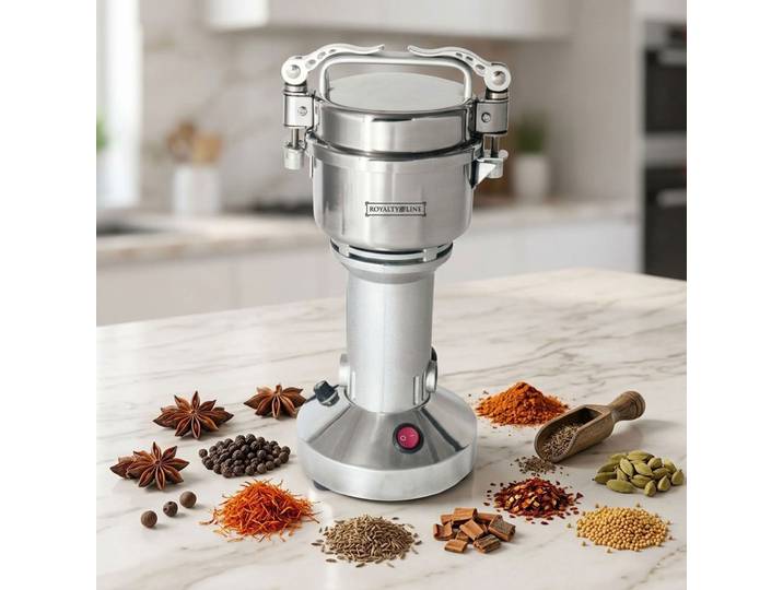 Elektrische Getreidemühle 850 W, Edelstahl, 150 g