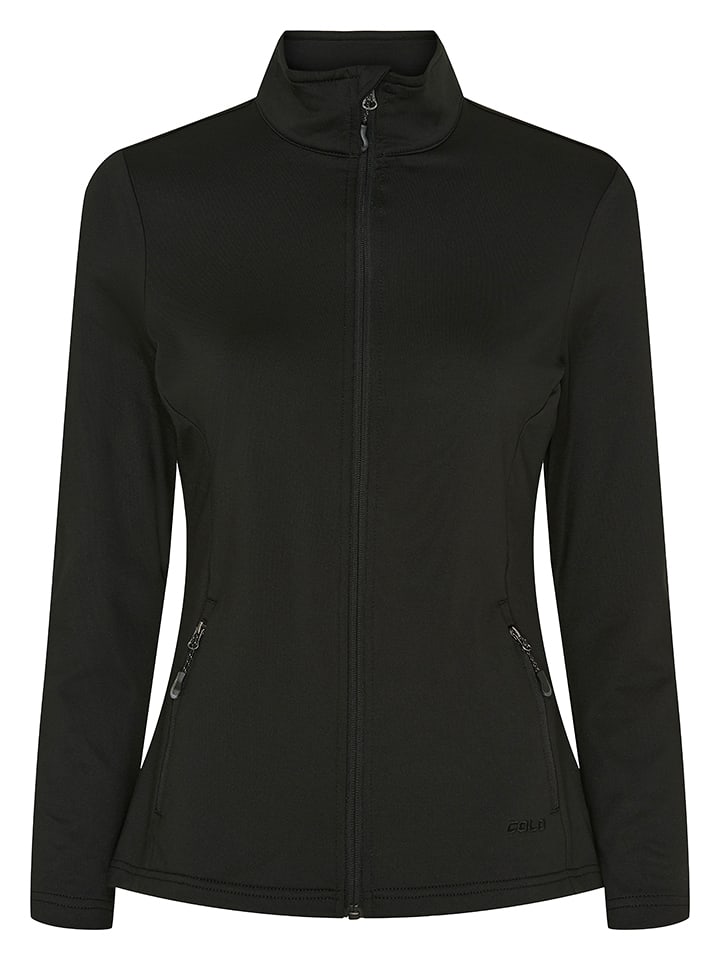 COLD Fleecepullover "Stuben" in Schwarz - 44