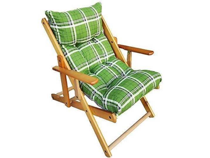 Fauteuil Chaise Longue Relax - 3 Positions - Couleur Vert - Pliant Oui