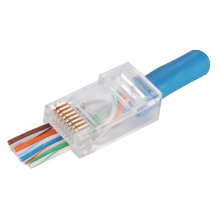 Alantec RJ45 UTP Cat.5e Durchgangsstecker (100 Stk.) (WT118)