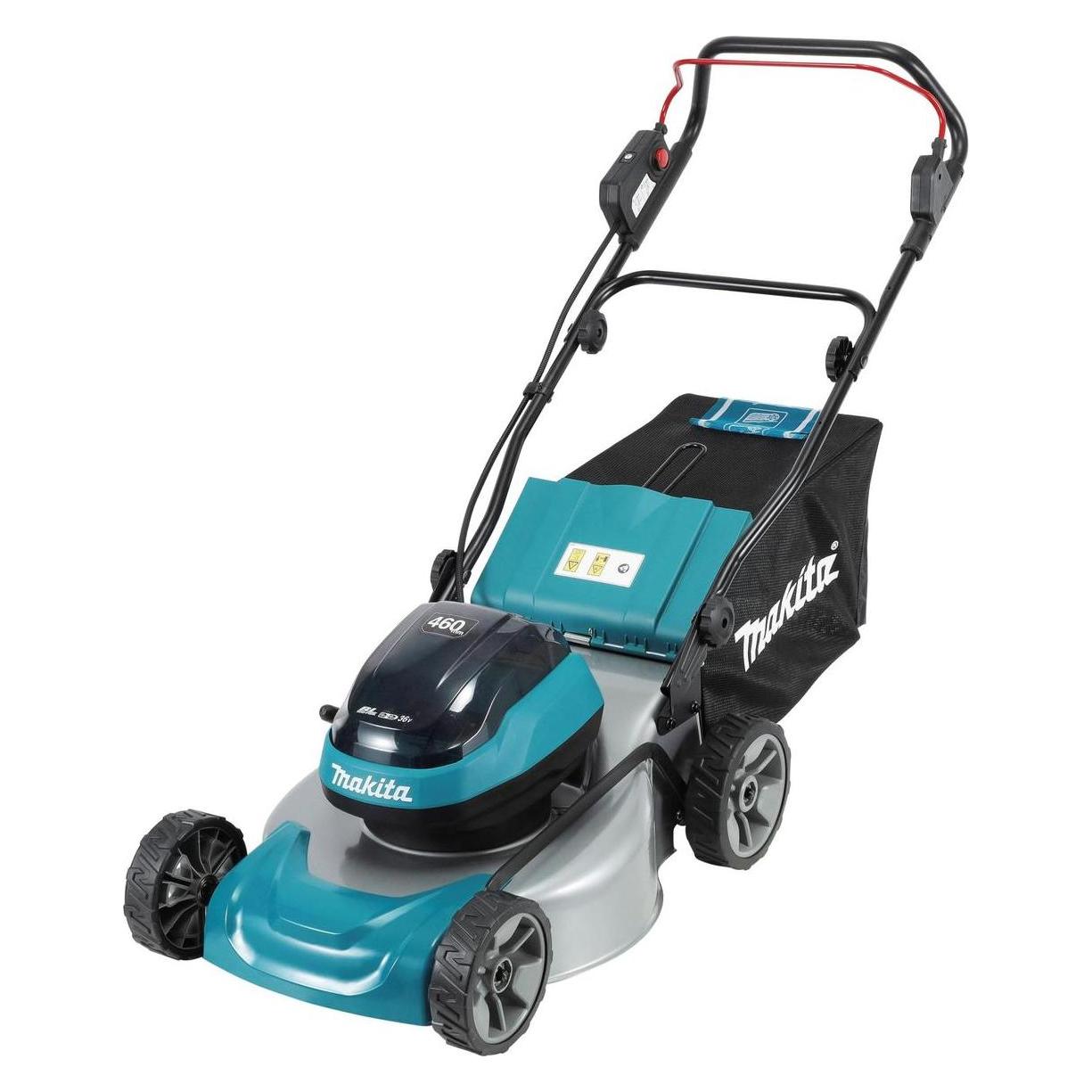 Makita DLM466PT2 Akku-Rasenmäher 2x18V (Akkubetrieb) (DLM466PT2)