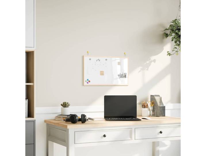 vidaXL Magnetisches Whiteboard mit Rahmen 60x40cm