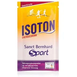 SANCT BERNHARD SPORT isotonisches Getränkepulver Energiedrink Sauerki