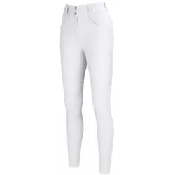 Pikeur Damen Reithose Turnier VB Siebdruck White Athleisure FS 2024, Größe: 40