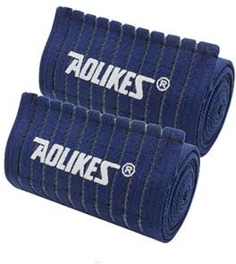 Useful Little Things Adjustable Lightweight Wrist Wraps For Fitness And Daily Support 2pcs Blue