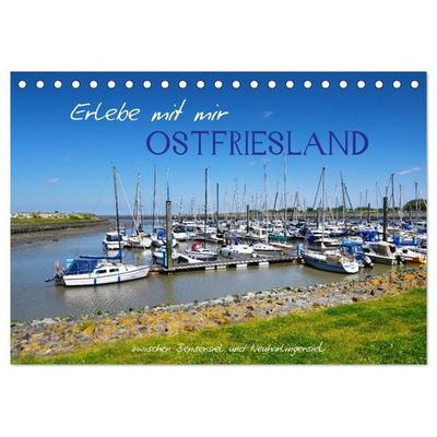 Erlebe mit mir Ostfriesland (Tischkalender 2027 DIN A5 quer), CALVENDO Monatskalender