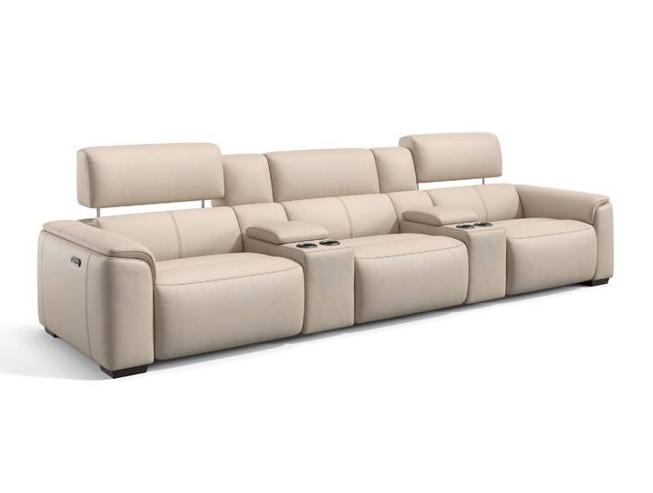 Leder 3-Sitzer Kino CALVERA Couch Kinocouch