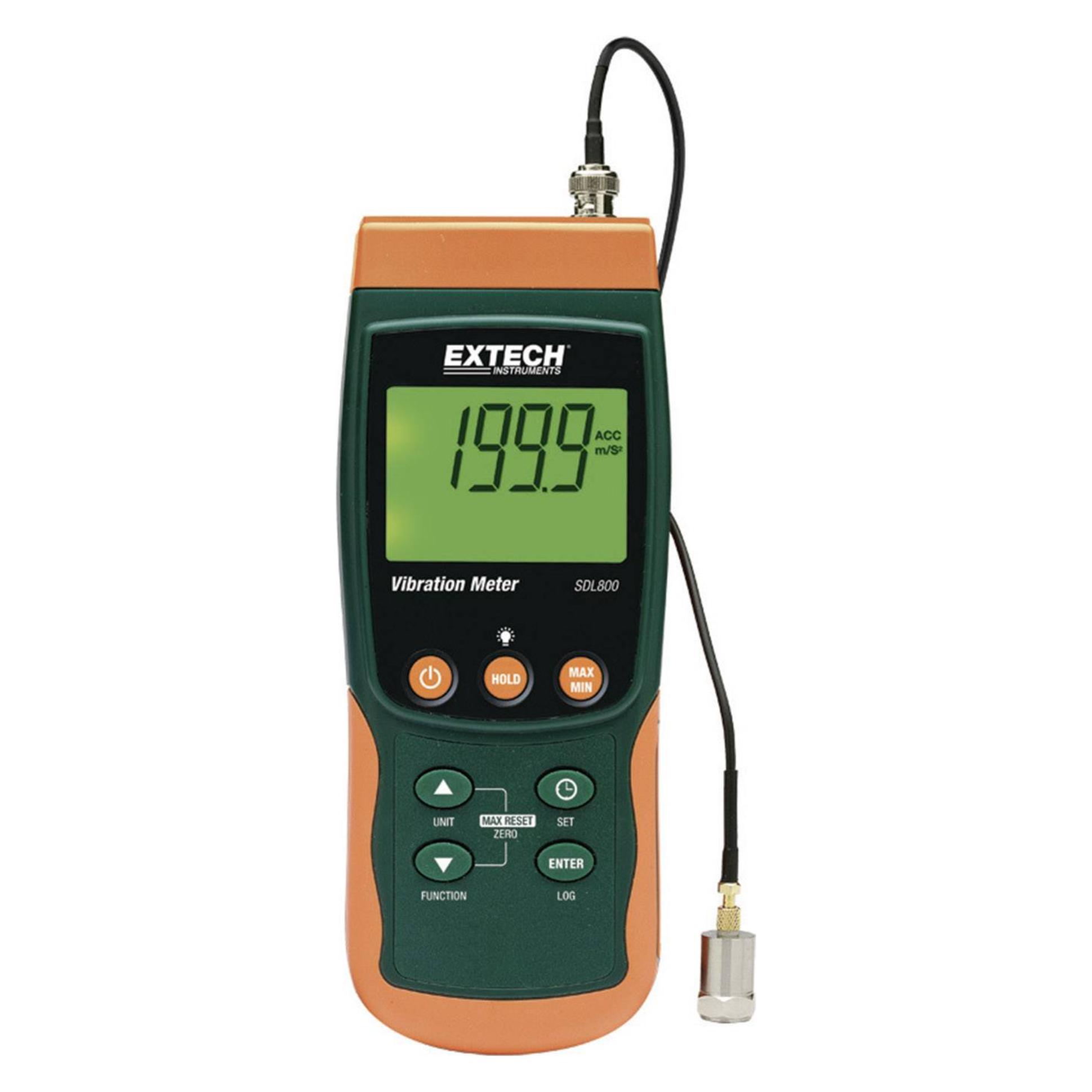 Extech Schwingungsmesser SDL800 ±5 % (Schwingungsmessgerät) (SDL800)