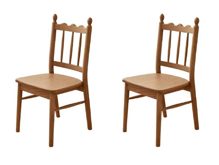 JVmoebel Sitzgruppe Modernes Esszimmer Möbel Set Holz Braun 2x Komfort Stühle, Made in Europa