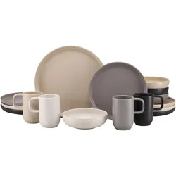 CreaTable, Geschirrset, Uno (16 Stk.)