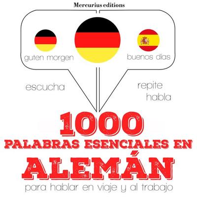 1000 palabras esenciales en alemán - JM Gardner, Audio, 9782821119079