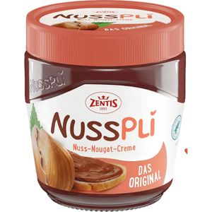 Zentis Schokocreme Nusspli Haselnuss-Nougat-Creme, 400g