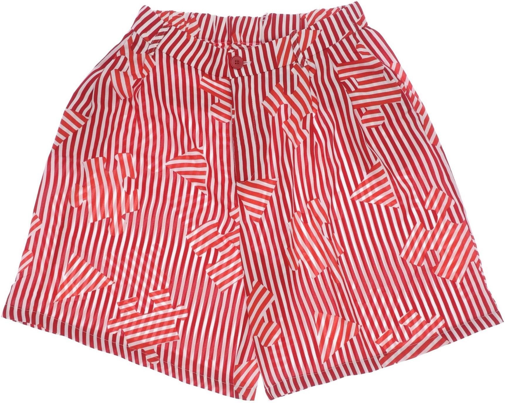 Anonyme Designer Damen Shorts, Rot, Gr. EU 36 (IT 42), Synthetik - Second Hand