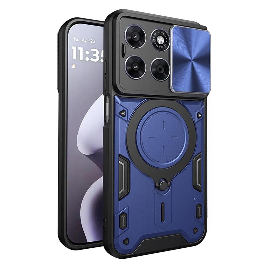 Techsuit - CamGuard Pro - Motorola Moto G77 - Blue (Motorola Moto G67, Motorola Moto G77) (67872436)