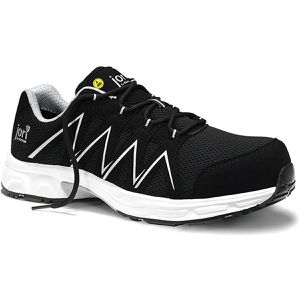 Jori Sicherheitsschuhe Jo Speedy black-silver Low, ESD, S1PS, Halbschuhe, Kunststoffkappe, Mikrofaser, Gr. 47