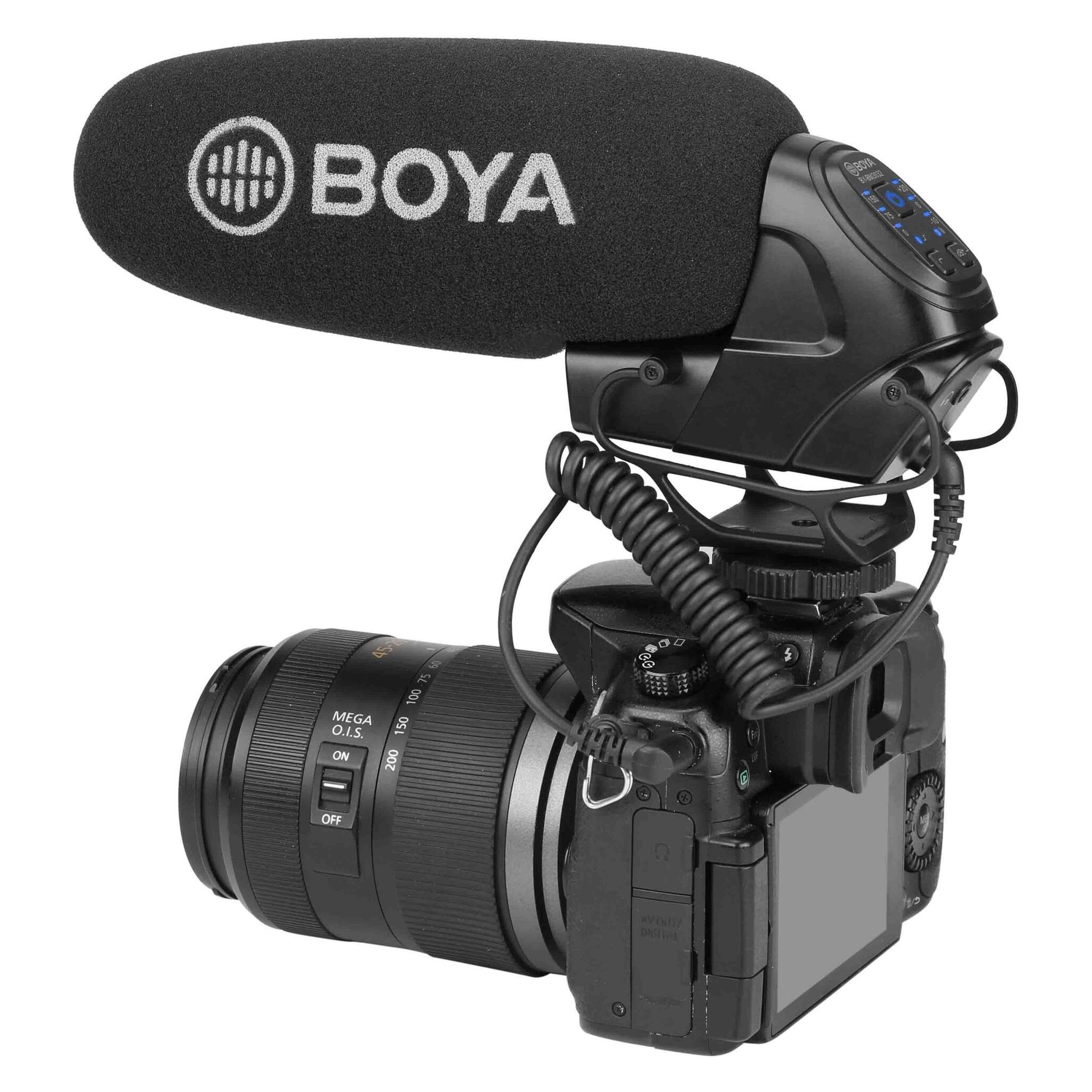 Boya BY-BM3032 microphone Black Digital camcorder microphone (BY-BM3032)