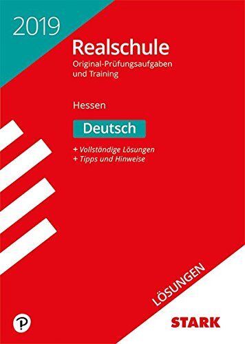 Lösungen zu Original-Prüfungen und Training Realschule - Deutsch - Hessen - Preis vom 11.10.2026 03:10:56 h