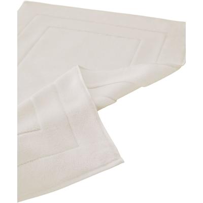 Badematte EGERIA "Fresh", weiß, H:5mm, Obermaterial: 100% Baumwolle, Badematten, Badematte, 50x80 cm