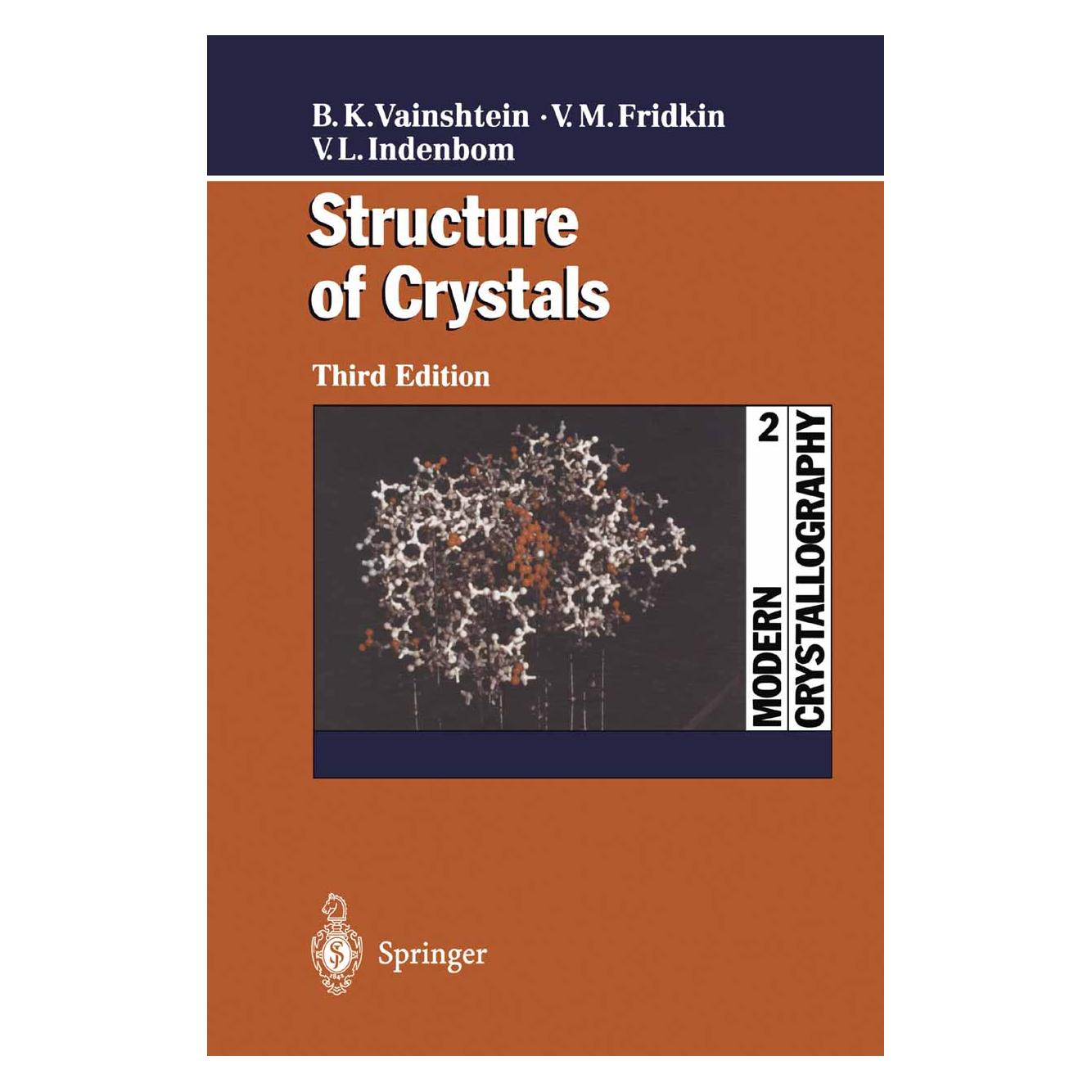 Springer Modern Crystallography 2 (Englisch, Softcover, Boris K. Vainshtein, Vladimir L. Indenbom, Vladimir M. Fridkin) (55530856)