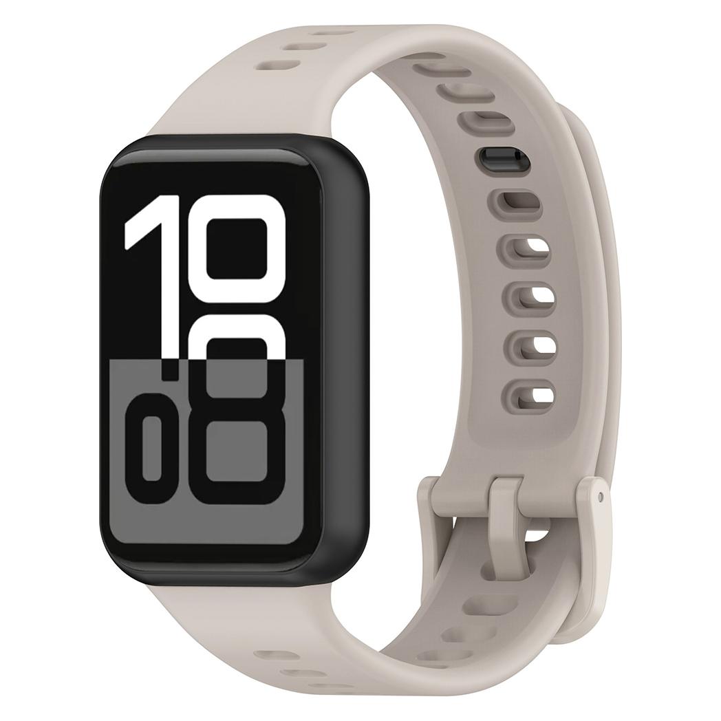 Techsuit - Watchband (W081) - Honor Band 11 / Band 11 Pro - Platinum (Silikon) (76154052)